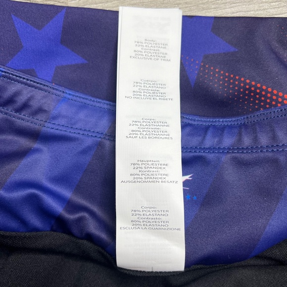 ZOOT Women's Ltd 3" Running Shorts - Limited Edition, Red White Blue, USA - XS - Picture 13 of 15